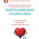 Bartolomejská kvapka krvi (aktualizované)